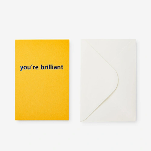 Flying Tiger Copenhagen Sarı You're Brilliant Kart Flying Tiger Copenhagen Sarı You're Brilliant Kart