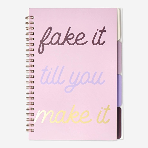 Flying Tiger Copenhagen Bölümlü 80 Yaprak Çizgili A5 Defter