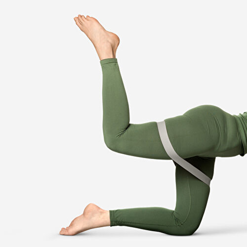 Flying Tiger Copenhagen Ekstra Dirençli Elastik Egzersiz Bandı Gri