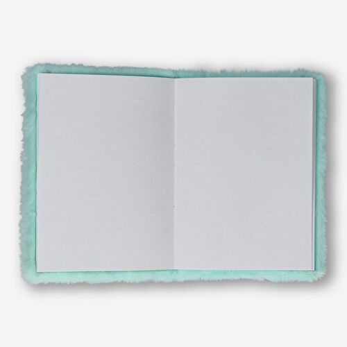 Flying Tiger Copenhagen Yeşil Peluş Çizgisiz A5 Defter