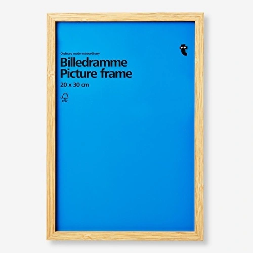 Flying Tiger Copenhagen Bambu Görünümlü Çerçeve 20 cm x 30 cm