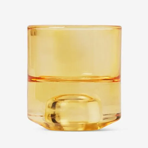 Flying Tiger Copenhagen Çift Taraflı Turuncu Mumluk ve Tealight Mum Tutucu