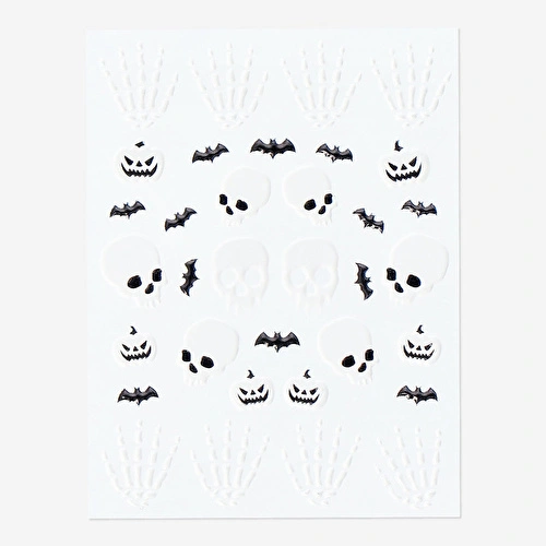 Flying Tiger Copenhagen Halloween Temalı Tırnak Sticker Seti