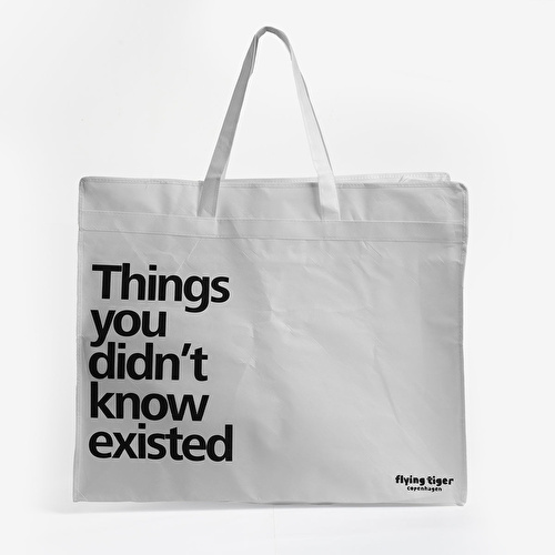 Flying Tiger Copenhagen Büyük Geri Dönüştürülmüş Polyester Çanta