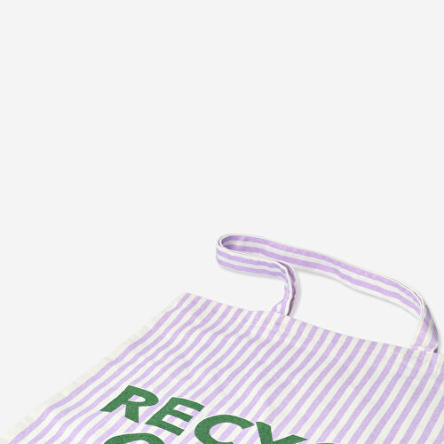 Flying Tiger Copenhagen Mor Recycle Or Die Bez Çanta Flying Tiger Copenhagen Mor Recycle Or Die Bez Çanta