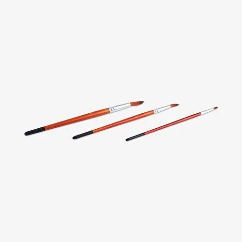 Flying Tiger Copenhagen 3 Parçalı Suluboya Fırça Seti