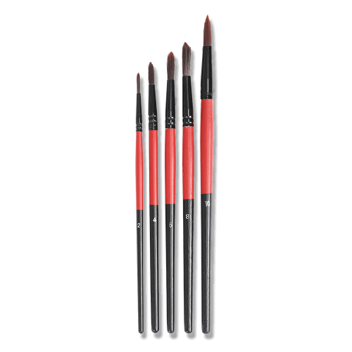 Flying Tiger Copenhagen 5'li İnce Uçlu Fırça Seti