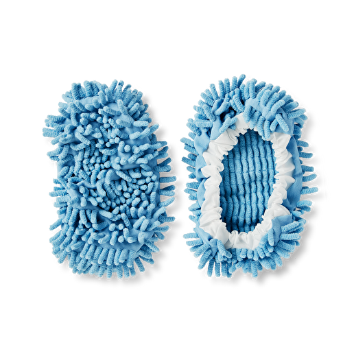 Flying Tiger Copenhagen Mavi Mikrofiber Temizlik Terliği