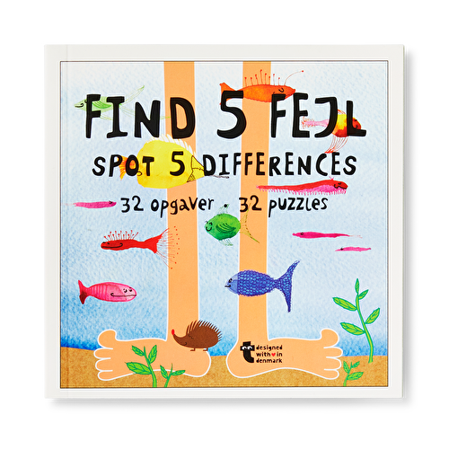 Flying Tiger Copenhagen 5 Farkı Bulma Aktivite Kitabı