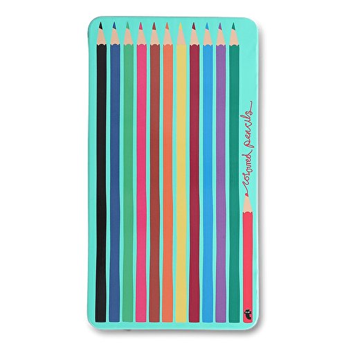 Flying Tiger Copenhagen Metal Kutulu Boya Kalemi Seti