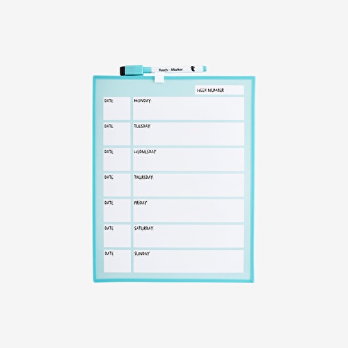 Flying Tiger Copenhagen Haftalık Planlayıcı Tahta Seti