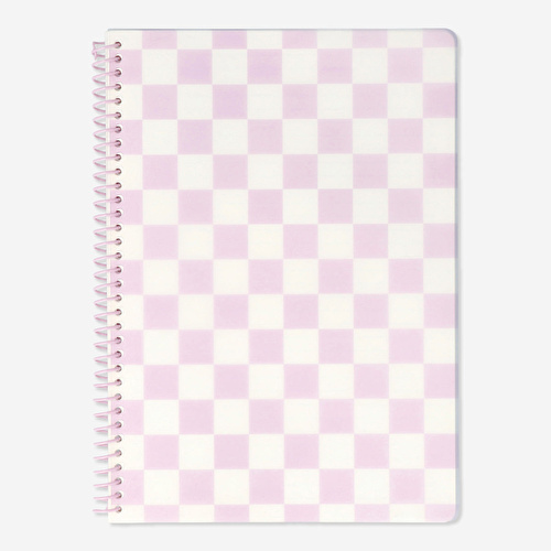 Flying Tiger Copenhagen Plastik Kapaklı Çizgili A4 Defter