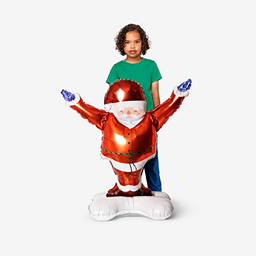 Flying Tiger Copenhagen Noel Baba Şekilli Balon 115 cm Flying Tiger Copenhagen Noel Baba Şekilli Balon 115 cm