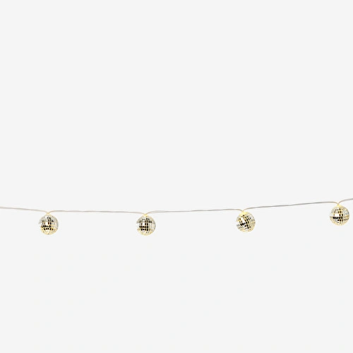 Flying Tiger Copenhagen Disko Topu Şekilli Yılbaşı Ağacı Işığı