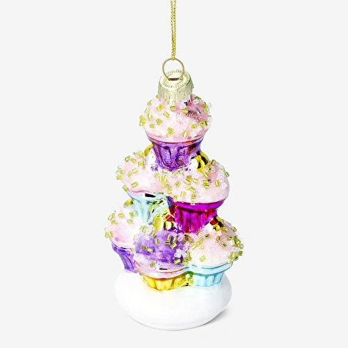 Flying Tiger Copenhagen Cupcake Standı Yılbaşı Ağacı Süsü Flying Tiger Copenhagen Cupcake Standı Yılbaşı Ağacı Süsü