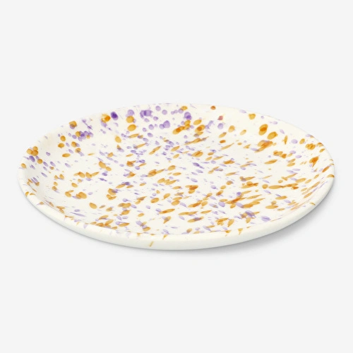 Flying Tiger Copenhagen Çok Renkli Desenli Seramik Tabak 18,6 cm