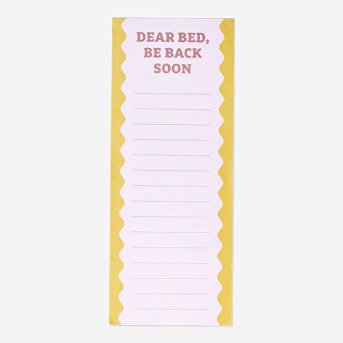 Flying Tiger Copenhagen Çizgili Pembe Not Kağıdı