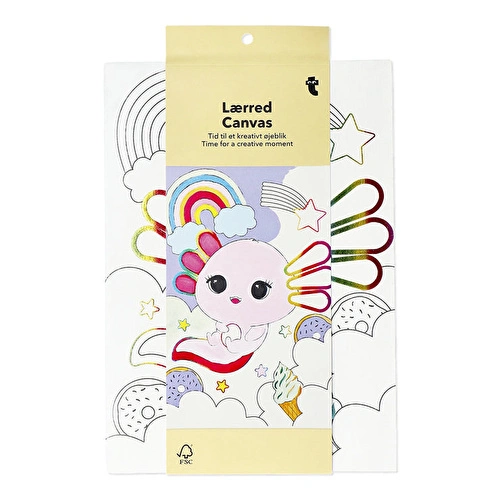 Flying Tiger Copenhagen Baskılı Kanvas A4