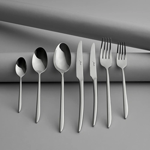 Jumbo 2600 84 Parça 12 Kişilik Çelik Çatal Kaşık Bıçak Takımı