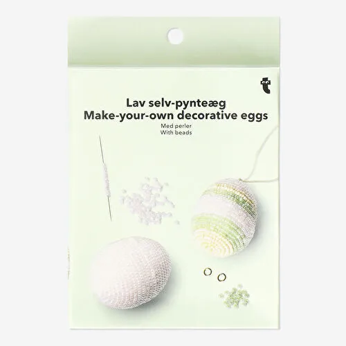 Flying Tiger Copenhagen Kendin Yap Cam Boncuk Paskalya Yumurtası