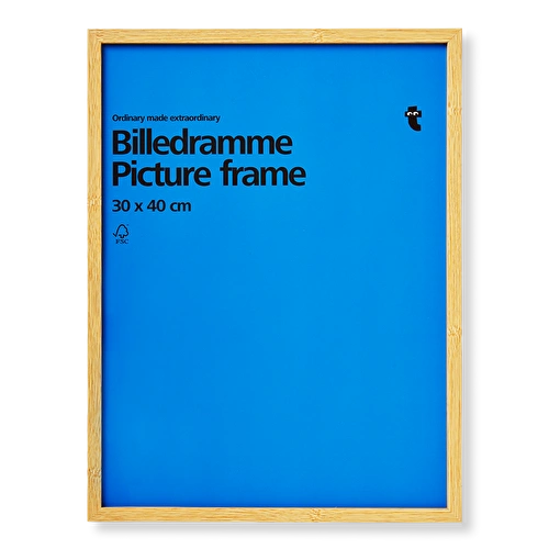Flying Tiger Copenhagen Ahşap Görünümlü Çerçeve 30 cm x 40 cm