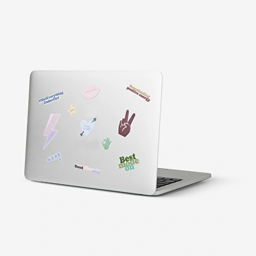 Flying Tiger Copenhagen Laptop Sticker Seti Flying Tiger Copenhagen Laptop Sticker Seti