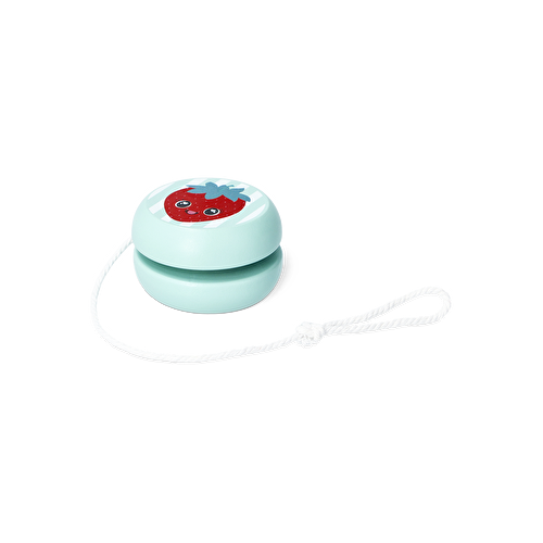 Flying Tiger Copenhagen Çilek Desenli Ahşap Yoyo