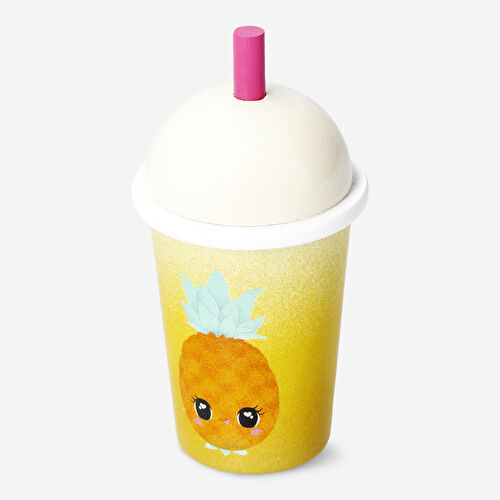 Flying Tiger Copenhagen Ahşap Ananas Detaylı İçecek Bardağı