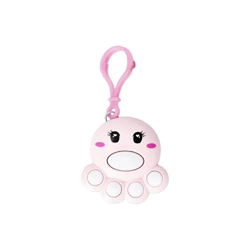 Flying Tiger Copenhagen Pembe Mini Ahtapot Şeklinde Hafıza Oyunu