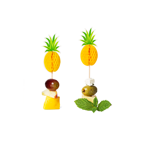 Flying Tiger Copenhagen 8'li Sarı Ananas Şeklinde Kürdan