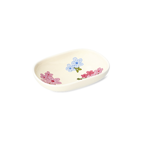 Flying Tiger Copenhagen Bahar Çiçekleri Desenli Seramik Kase