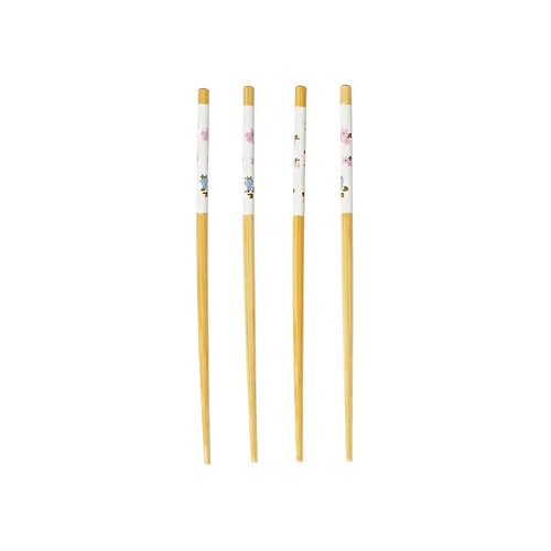 Flying Tiger Copenhagen 2'li Bahar Çiçekleri Desenli Bambu Chopstick