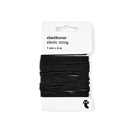 Flying Tiger Copenhagen Siyah Elastik İp