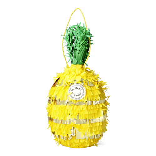 Flying Tiger Copenhagen Sarı Ananas Şeklinde İçi Doldurulabilen Parti Süsü