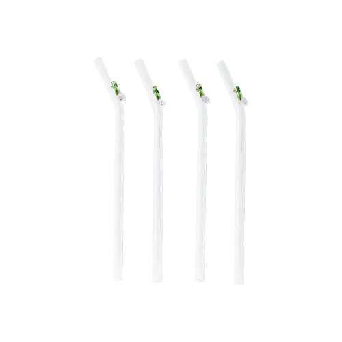 Flying Tiger Copenhagen 4'lü Kiraz Detaylı Cam Pipet