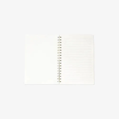 Flying Tiger Copenhagen Çok Renkli Çizgili Spiralli B5 Defter