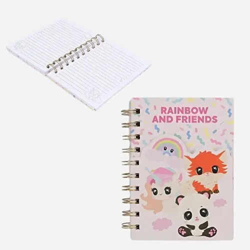 Flying Tiger Copenhagen Boyama Sayfalı Spiralli Defter