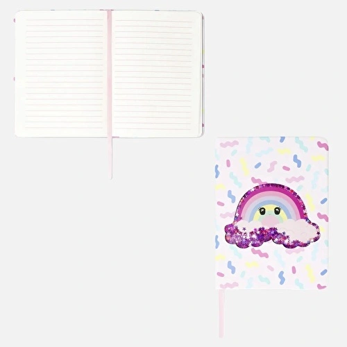 Flying Tiger Copenhagen Parlak Gökkuşağı Detaylı Defter