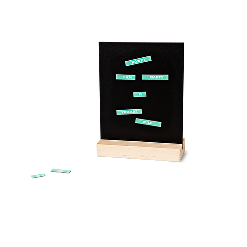 Flying Tiger Copenhagen Kelime Detaylı Mıknatıslı Masaüstü Panosu