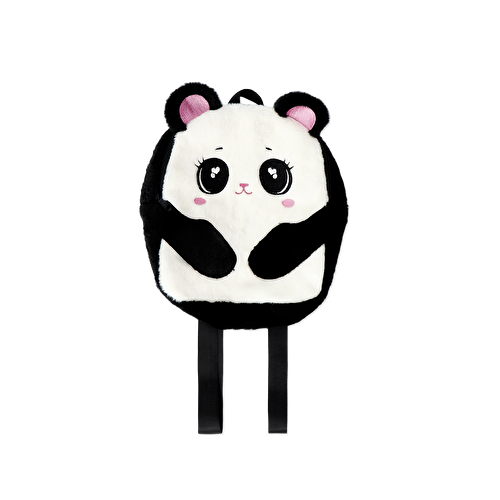 Flying Tiger Copenhagen Panda Şeklinde Peluş Sırt Çantası