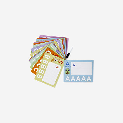 Flying Tiger Copenhagen Alfabe Öğrenme Kartları