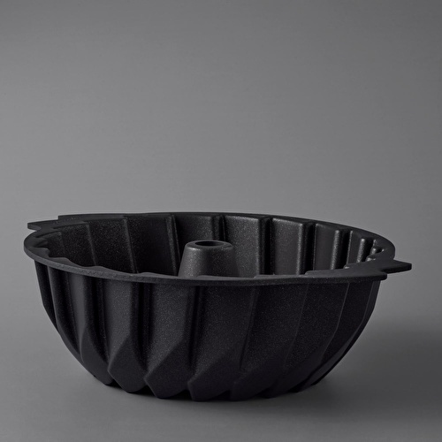 Jumbo Shark Swiss Black Yuvarlak Kek Kalıbı