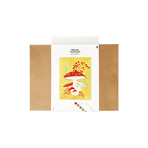 Flying Tiger Copenhagen Çiçek Desenli Sayılarla Boyama Seti