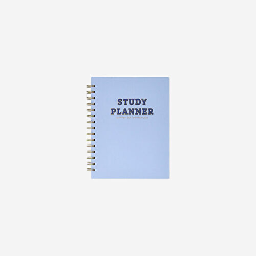 Flying Tiger Copenhagen Mavi Çalışma Planlayıcı Spiralli Defter