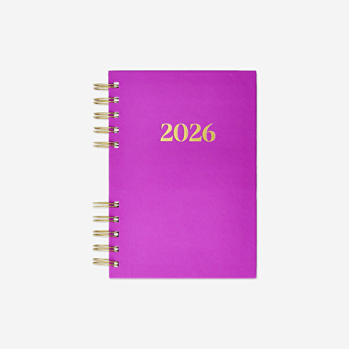 Flying Tiger Copenhagen Mor Spiralli Günlük 2026 Planlayıcı