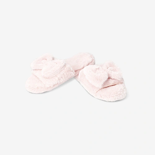 Flying Tiger Copenhagen Pembe Fiyonk Detaylı Peluş Terlik 40/41 Flying Tiger Copenhagen Pembe Fiyonk Detaylı Peluş Terlik 40/41
