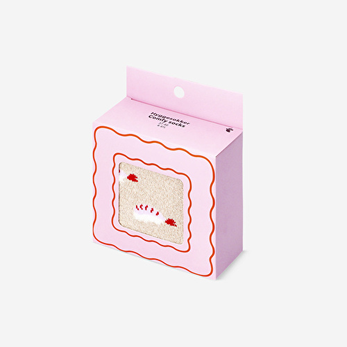 Flying Tiger Copenhagen Beyaz Suşi Desenli Çorap Standart Beden