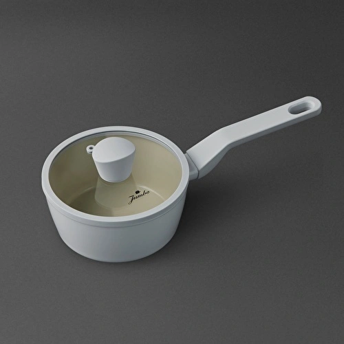 Jumbo Swiss Crystal Light Grey Sos Tenceresi 16 cm