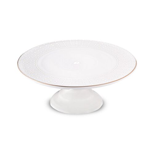 Jumbo Navy Gold Ayaklı Kek Standı 25 cm