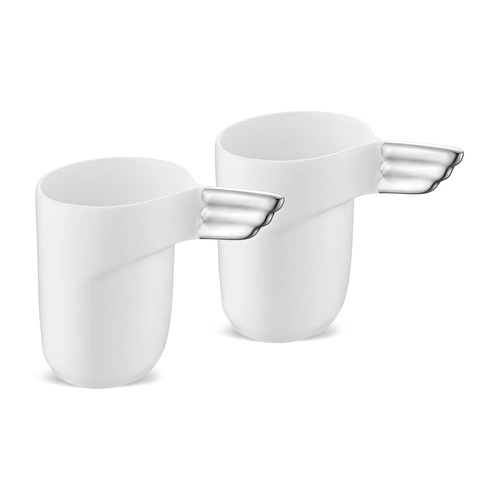 Jumbo Goddess 2 Kişilik Espresso Fincan Seti Platin